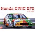 HONDA CIVIC EF9 1992 (AIDA) -Escala 1/24- NUNU HOBBY MODEL KIT PN24021