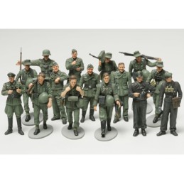 INFANTERIA ALEMANA 15 figuras -Escala 1/48- Tamiya 32530