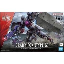 GUNDAM BRADY FOX Type G -Escala 1/72- Bandai 65092