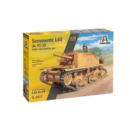 CAÑON AUTOPROPULSADO L40 47/32 ESCALA 1/35 ITALERI 6477