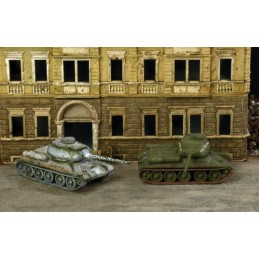 CARRO DE COMBATE T-34/85 2 unidades escala 1/72 ITALERI 7515