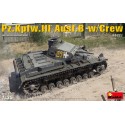 CARRO DE COMBATE Sd.Kfz. 141 PANZER III Ausf. B y Tripulantes -Escala 1/35- MiniArt Model 35221