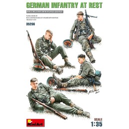 INFANTERIA ALEMANA DESCANSANDO 1943 -Escala 1/35- MiniArt 35266