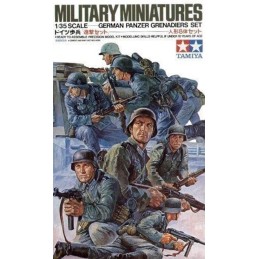 PANZERGRANADEROS ALEMANES ( 8 figuras) ESCALA 1/35 TAMIYA 35061