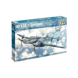 MESSERCHMITT BF-110 C-3/4 ZERSTORER -Escala 1/72- Italeri 049