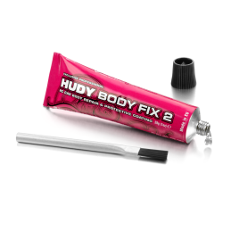 PEGAMENTO LIQUIDO REPARADOR DE CARROCERIAS HUDY BODY FIX 2 (28 gr) - HUDY 106281