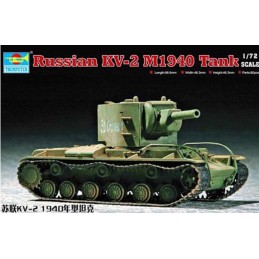 CARRO DE COMBATE KV-2 1940 - Escala 1/72- Trumpeter 07235