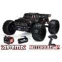 COCHE RC ARRMA Notorious V5 1/8 NEGRO Stunt Truck Brushless 6S 4WD RTR