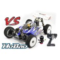 COCHE HYPER VS NITRO BUGGY .21 1/8 RTR CARROCERIA AZUL