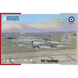 GLOSTER METEOR NF.MK11 RAF SQUADRONS -Escala 1/72- Special Hobby SH72437