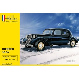 CITROËN 15 CV -Escala 1/24- Heller 80763