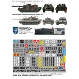 CALCAS LEOPARD 2A4 Y LEOPARD 2E ESCALA 1/35