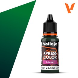 PINTURA Xpress Color Intense VERDE MONASTICO 18 ml - Acrylicos Vallejo 72482