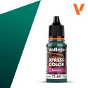 PINTURA Xpress Color Intense TURQUESA HERETICO 18 ml - Acrylicos Vallejo 72481