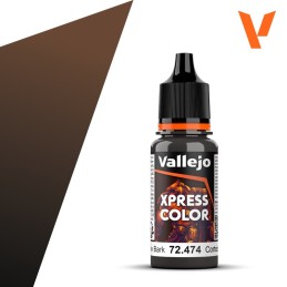 PINTURA Xpress Color CORTEZA DE SAUCE 18 ml - Acrylicos Vallejo 72474