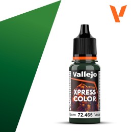 PINTURA Xpress Color VERDE BOSQUE 18 ml - Acrylicos Vallejo 72465