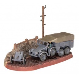 CAMION KRUPP PROTZE Sd.Kfz. 69 y CAÑON PAK-37 37 mm -Escala 1/76- REVELL 03344