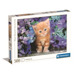 PUZZLE 500 pzas GATITO RUBIO - Clementoni 30415