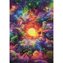 PUZZLE 500 Pzas. COLORBOOM PSYCLEDELIC JUNGLE - Clementoni 35518