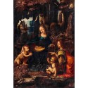 PUZZLE 1000 Pzas LA VIRGEN DE LAS ROCAS, Leonardo da Vinci - Clementoni 39767