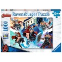 PUZZLE 100 PZS MARVEL HERO - RAVENSBURGER 13376