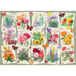 PUZZLE 1000 PZS COLECCION DE FLORES - RAVENSBURGER 17485 (70 X 50 CMS)