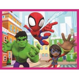 PUZZLE CUBE 12 pzs SPIDEY AMAZING FRIENDS - Clementoni 41198