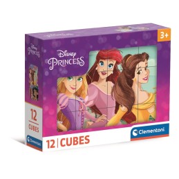 PUZZLE CUBE 12 pzs PRINCESAS DISNEY - Clementoni 41197