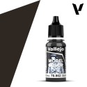 PINTURA ACRILICA GRIS NEGRO (17 ml) Nº168 RAL7021 VALLEJO MODEL COLOR