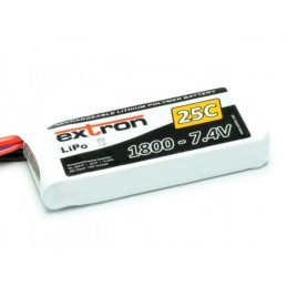 BATERIA LIPO 7.4V 1800mah 25C - EXTRON X6410