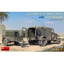 CHEVROLET G7105 RADIO K-51 & REMOLQUE K-52 (Generador) -Escala 1/35- MiniArt 35418