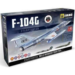 LOCKHEED F-104 G STARFIGHTER (ESPAÑA) -Escala 1/48- Ammo MIG 8504