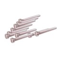 TORNILLO ACERO M4 x 25 mm 10 unidades