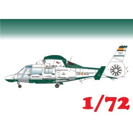 CALCAS AS-365 N3 DAUPHIN 2 GUARDIA CIVIL ESCALA 1/72