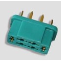 CONECTOR VERDE HEMBRA TIPO MULTIPLEX