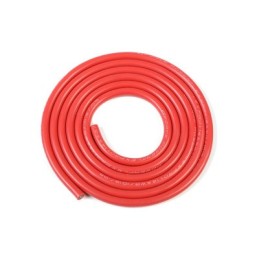 CABLE SILICONA ROJO 12awg (50 cms)