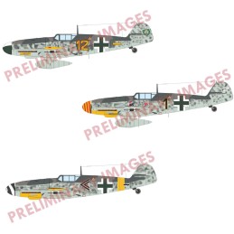 MESSERSCHMITT Bf-109 G6 ERLA -Escala 1/48- Eduard 84201