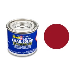 PINTURA ESMALTE ROJO CARMIN MATE 14 ml - Revell 32136