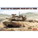 CARRO DE COMBATE M-1 A2 ABRAMS SEP V3 -Escala 1/35- Ryefield Model 5104