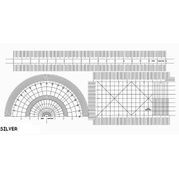 SET REGLAS FLEXIBLES 0,05 mm - Trumpeter Master Tools 09940