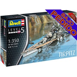 ACORAZADO TIRPITZ -Escala 1/350- Revell 05096