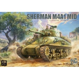 CARRO DE COMBATE M-4 A1 SHERMAN -Escala 1/35- Border Model BT-047