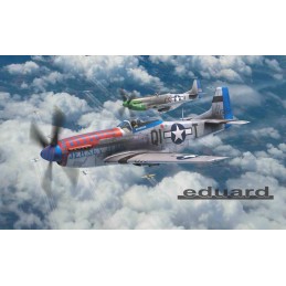 NORTH AMERICAN P-51 D MUSTANG "Aces of the Eighth" DUAL COMBO -Escala 1/72-  Eduard 2147