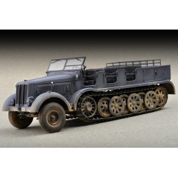 TRACTOR Sd.Kfz. 8 Schwerer Zugkraftwagen (12t) -Escala 1/72- Trumpeter 07403