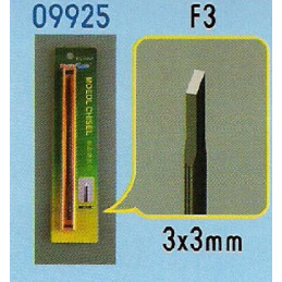 FORMON PARA MODELISMO F3 3 x 3 mm - Trumpeter Master Tools 09925