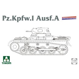 CARRO DE COMBATE SD.KFZ. 101 PANZER I Ausf. A -Escala 1/35- Takom 2145A