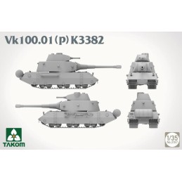 CARRO DE COMBATE Vk.100.01(p) k3382 -Escala 1/35- Takom 2187