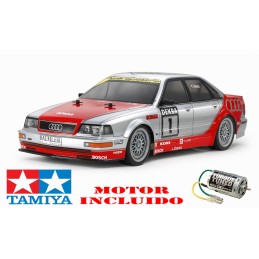 COCHE RC Audi V8 1992 Tourenwagen TT-02 1/10 TAMIYA58699