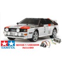 COCHE RC KIT Audi Quattro A2 TT-02 1/10 TAMIYA 58667