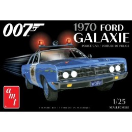 James Bond 007: FORD GALAXIE (1970) POLICIA -Escala 1/25- AMT 1172M/12